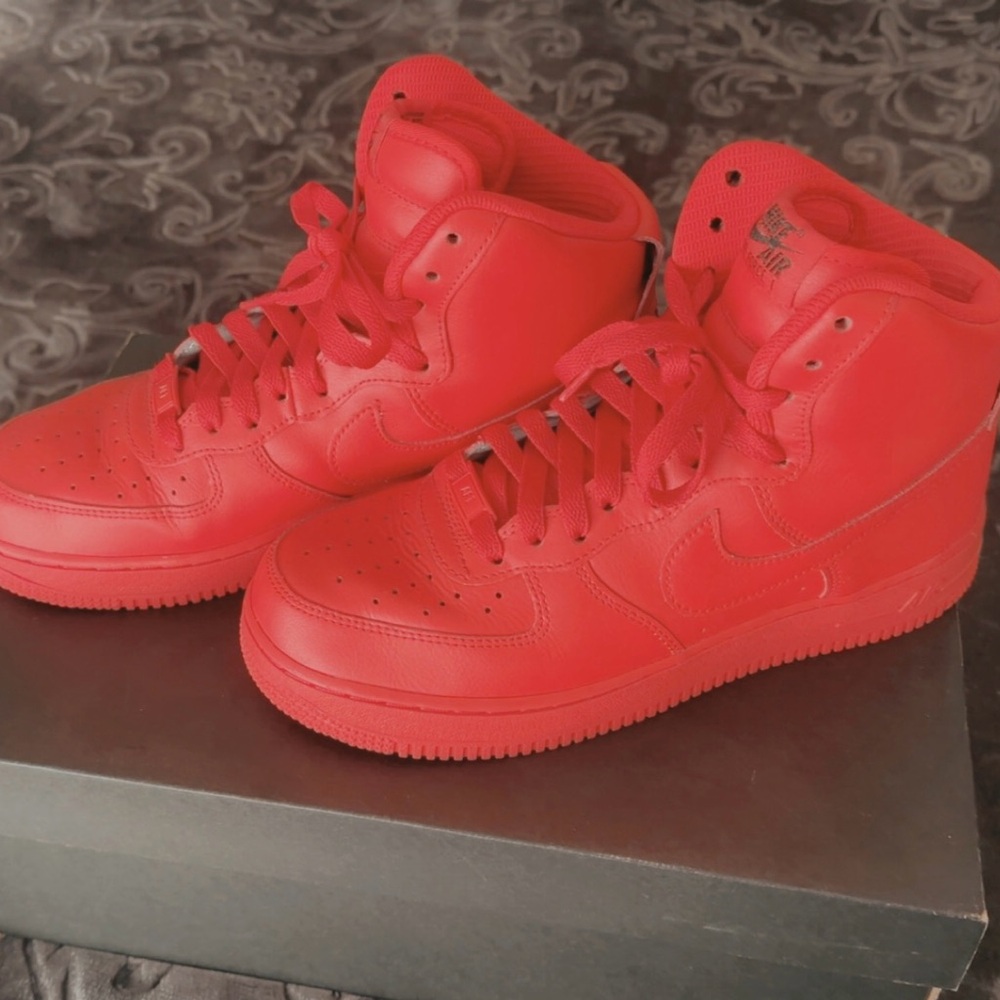 Nike Vibrant Red High-Tops